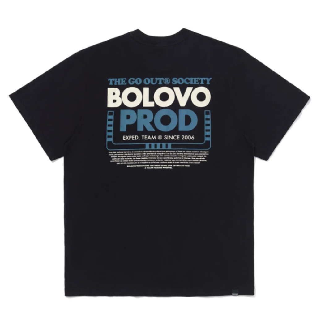 BOLOVO - Camiseta BLV Society "Preta"